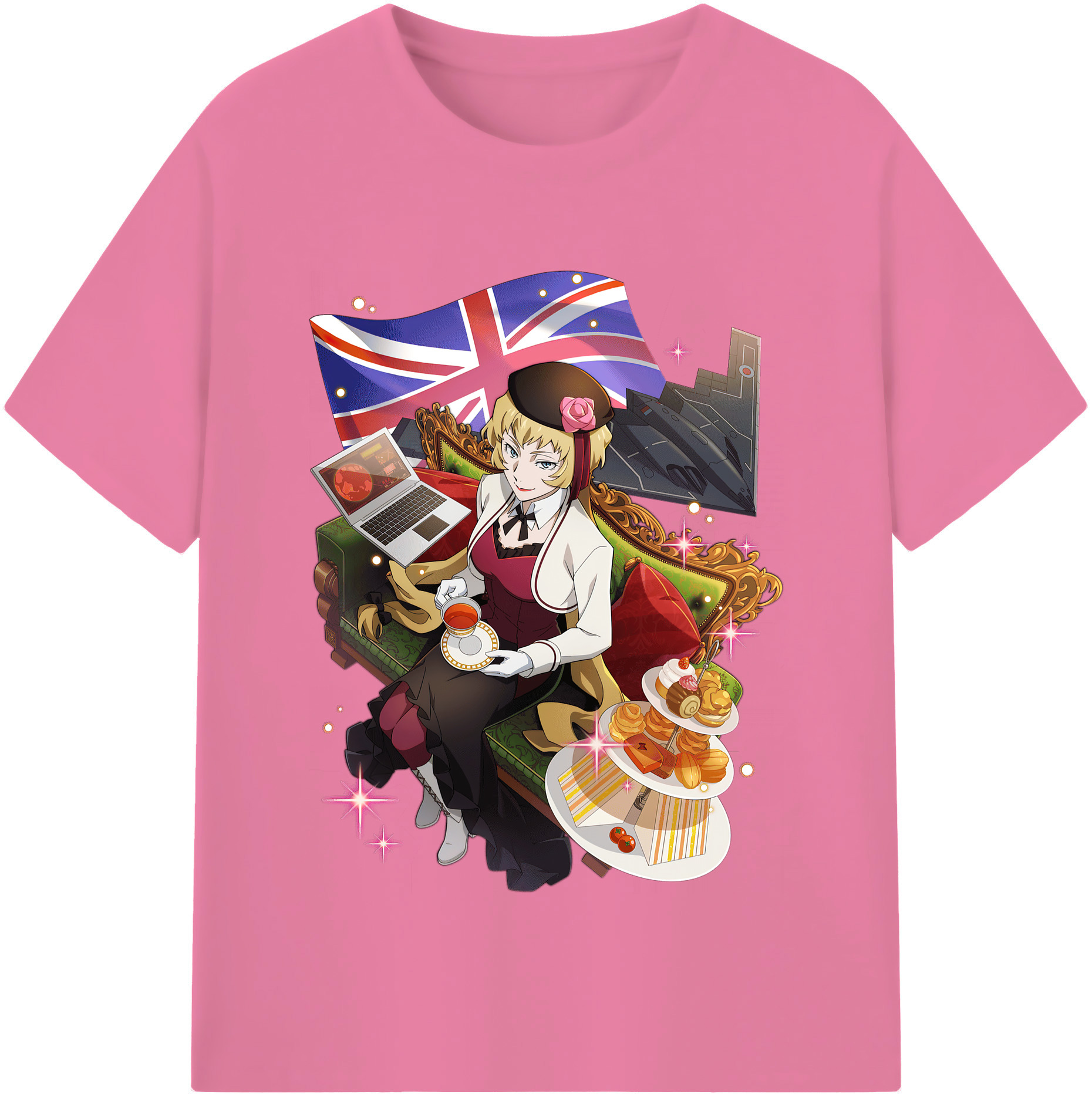 （画像用） 文豪ストレイドッグス Bungo Stray Dogs 綿100％半袖Tシャツ（フロントプリント）
